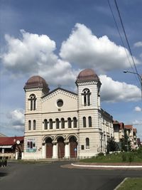 Cathedral against sky in city