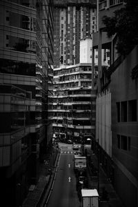 Street amidst buildings in city