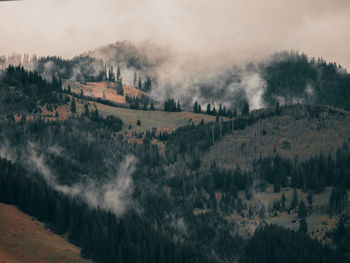 Panoramic view of landscape against sky