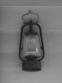 Close-up of electric lamp