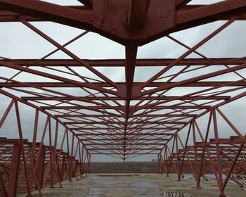 Full frame shot of bridge against sky