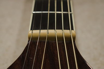 Close-up of guitar