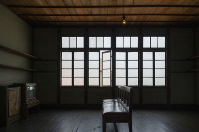 Interior of an old traditional japanese hospital