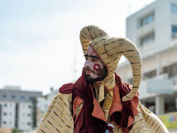 Man in traditional clothing