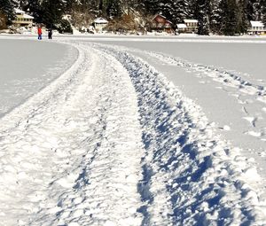 People in snow