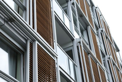 Low angle view of modern building