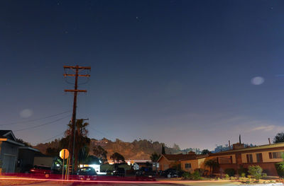 Road at night