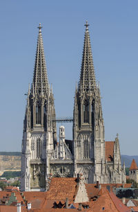 Unesco world heritage and medieval city regensburg in bavaria