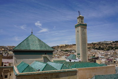 View of city against sky