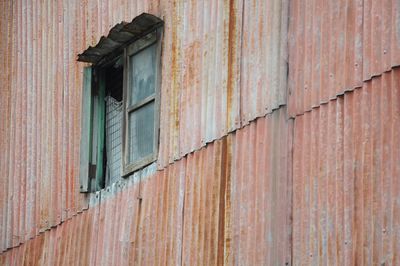 Low angle view of old building