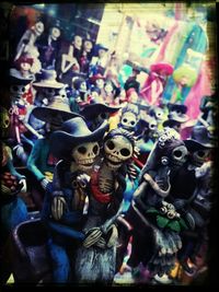 Full frame shot of multi colored objects