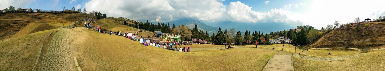 Panoramic view of landscape