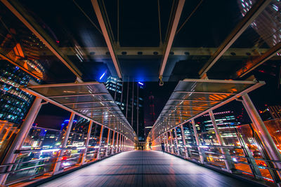 Illuminated bridge