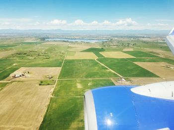Aerial view of landscape