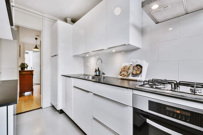 Interior of kitchen at home