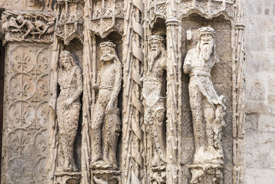 View of buddha statue in temple