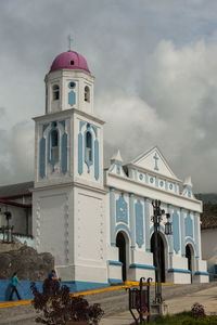 View of traditional building against sky