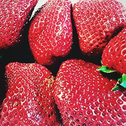 Close-up of strawberries