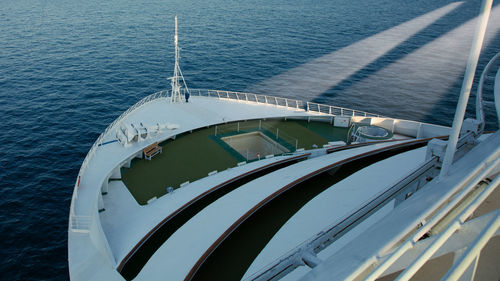 Boat in sea