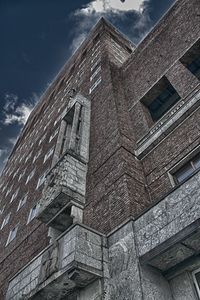 Low angle view of building against sky