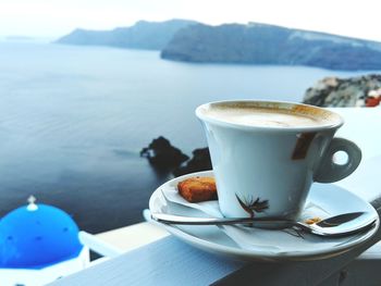 Close-up of coffee on table