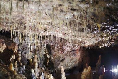 Panoramic view of cave