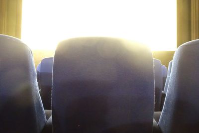 Sun shining through clouds