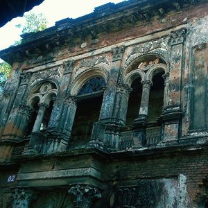 Low angle view of a temple