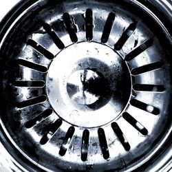 Close-up of machine part