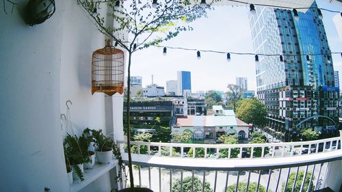 View of cityscape against sky