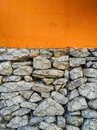 Full frame shot of stone wall