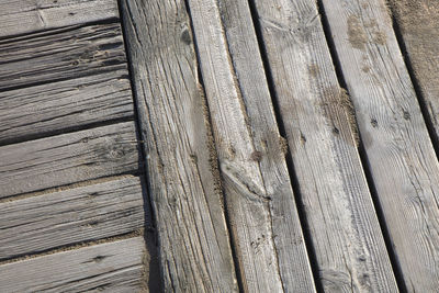 Full frame shot of wooden planks