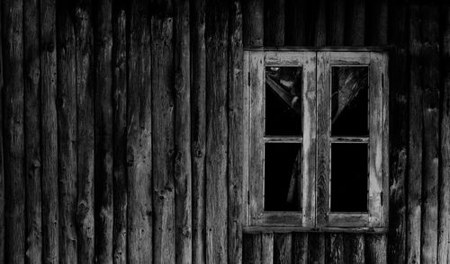 Close-up of window