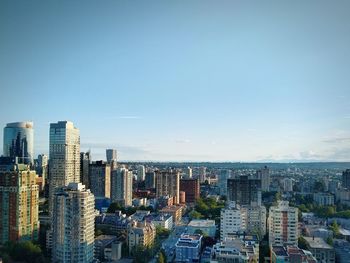 Captured. looking out from 745 thurlow on a clear day.