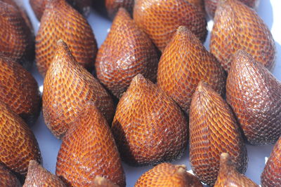 Full frame shot of fruits for sale in market