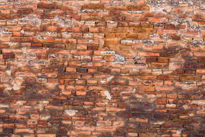 Full frame shot of brick wall