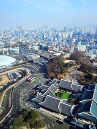 The shilla hotel sky lounge, seoul