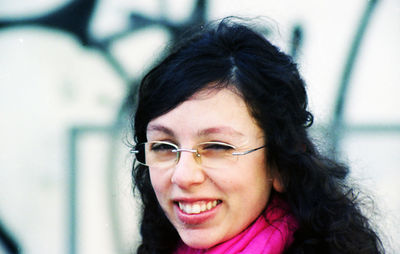 Portrait of a smiling young woman