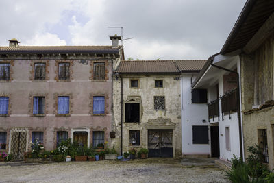 Exterior of old building