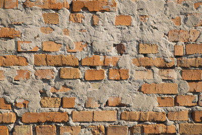 Full frame shot of stone wall