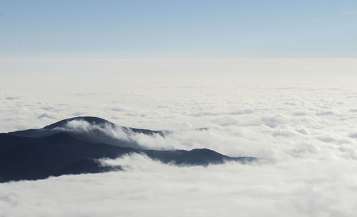 Scenic view of cloudscape against sky