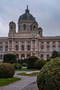 View of historic building against sky in vienna 
