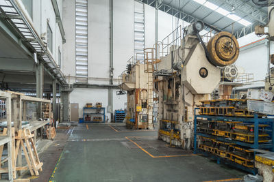 Interior of factory