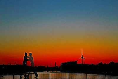 View of sky at sunset