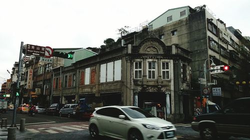 Buildings in city