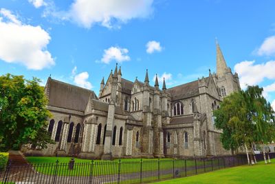 Exterior of cathedral against sky