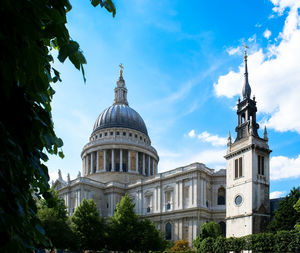 Low angle view of cathedral against sky