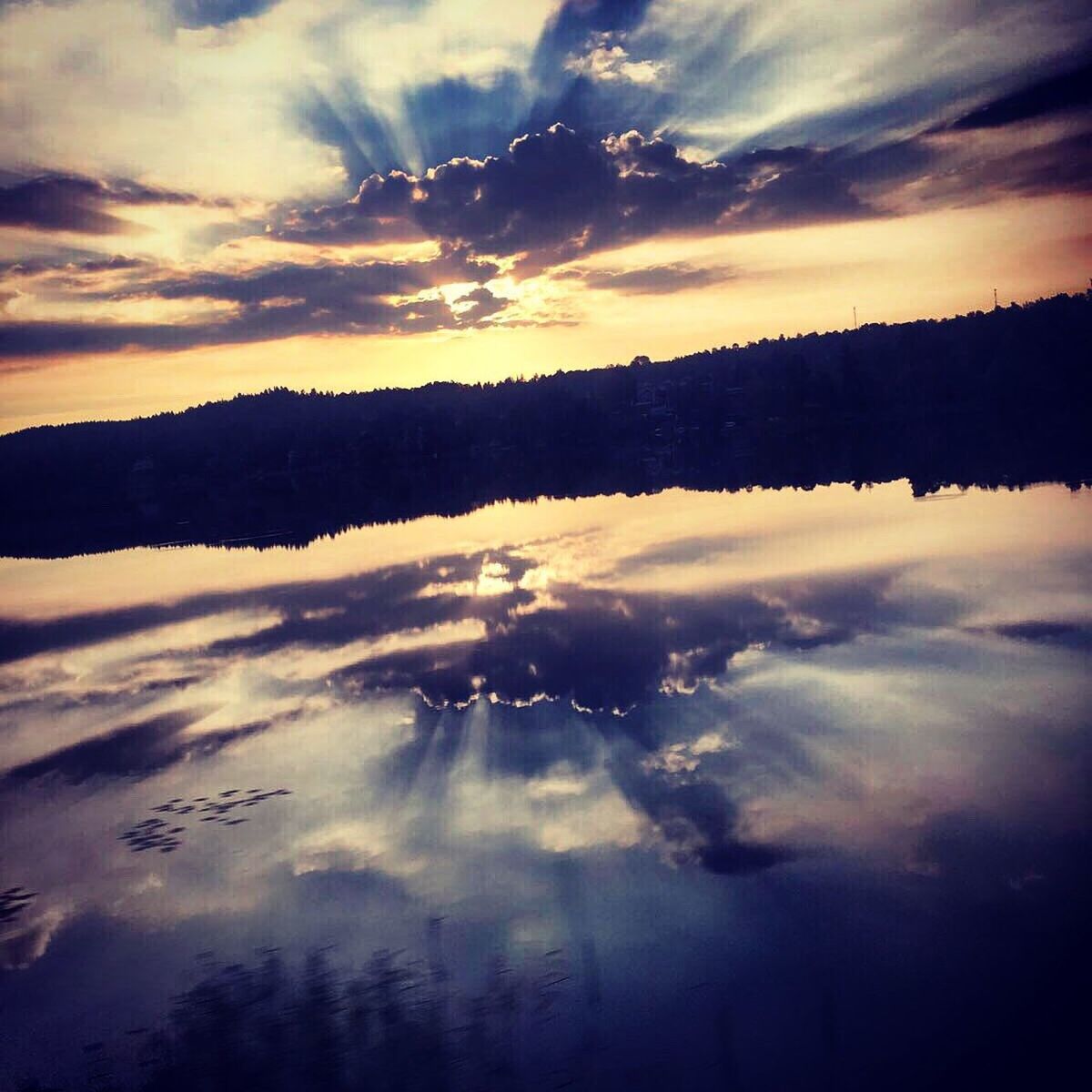 LOW ANGLE VIEW OF SKY DURING SUNSET