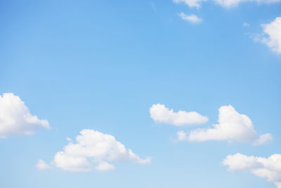 Low angle view of clouds in sky