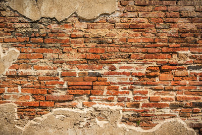 Full frame shot of brick wall